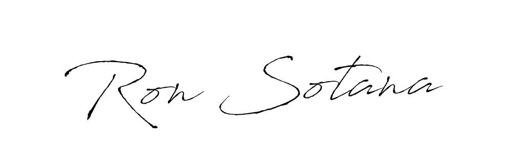 Once you've used our free online signature maker to create your best signature Antro_Vectra style, it's time to enjoy all of the benefits that Ron Sotana name signing documents. Ron Sotana signature style 6 images and pictures png