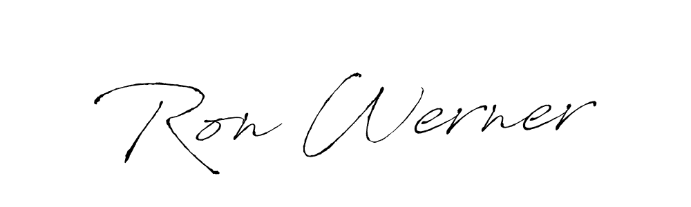 Best and Professional Signature Style for Ron Werner. Antro_Vectra Best Signature Style Collection. Ron Werner signature style 6 images and pictures png