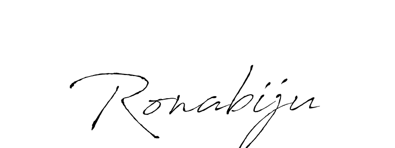 Also we have Ronabiju name is the best signature style. Create professional handwritten signature collection using Antro_Vectra autograph style. Ronabiju signature style 6 images and pictures png