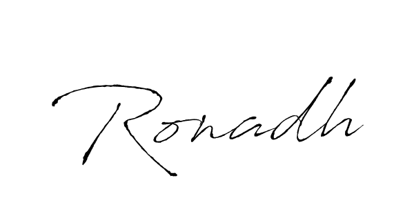 if you are searching for the best signature style for your name Ronadh. so please give up your signature search. here we have designed multiple signature styles  using Antro_Vectra. Ronadh signature style 6 images and pictures png