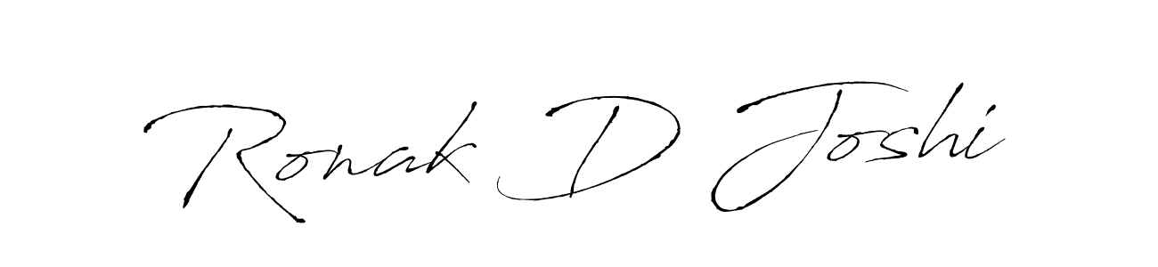 It looks lik you need a new signature style for name Ronak D Joshi. Design unique handwritten (Antro_Vectra) signature with our free signature maker in just a few clicks. Ronak D Joshi signature style 6 images and pictures png