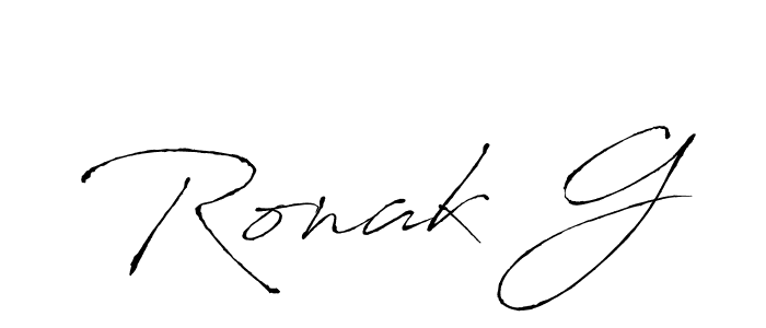 Make a beautiful signature design for name Ronak G. Use this online signature maker to create a handwritten signature for free. Ronak G signature style 6 images and pictures png