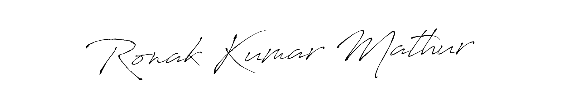Similarly Antro_Vectra is the best handwritten signature design. Signature creator online .You can use it as an online autograph creator for name Ronak Kumar Mathur. Ronak Kumar Mathur signature style 6 images and pictures png