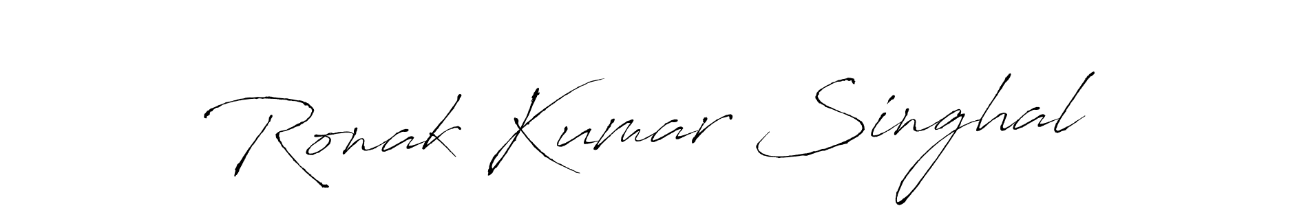 It looks lik you need a new signature style for name Ronak Kumar Singhal. Design unique handwritten (Antro_Vectra) signature with our free signature maker in just a few clicks. Ronak Kumar Singhal signature style 6 images and pictures png