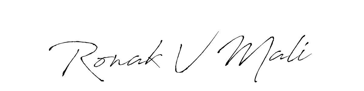 How to Draw Ronak V Mali signature style? Antro_Vectra is a latest design signature styles for name Ronak V Mali. Ronak V Mali signature style 6 images and pictures png