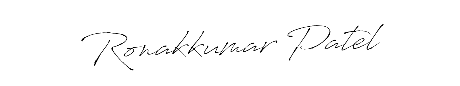 This is the best signature style for the Ronakkumar Patel name. Also you like these signature font (Antro_Vectra). Mix name signature. Ronakkumar Patel signature style 6 images and pictures png
