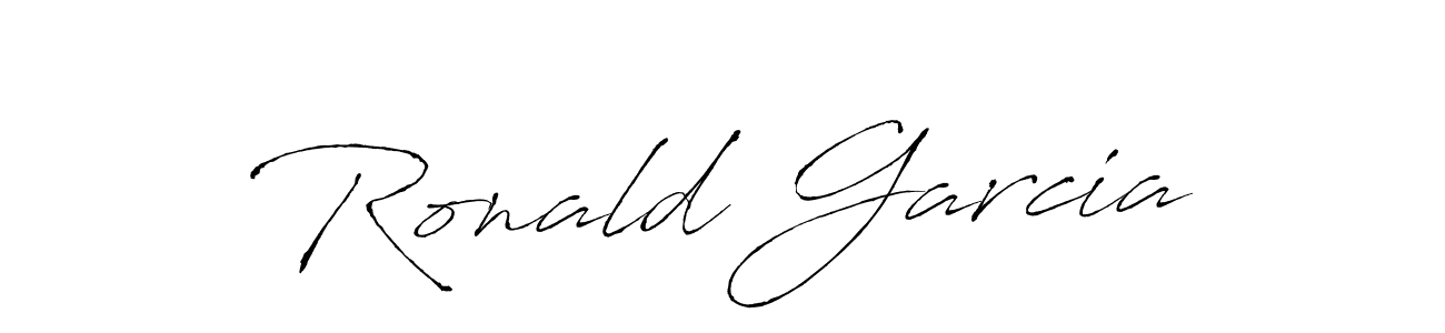 Create a beautiful signature design for name Ronald Garcia. With this signature (Antro_Vectra) fonts, you can make a handwritten signature for free. Ronald Garcia signature style 6 images and pictures png