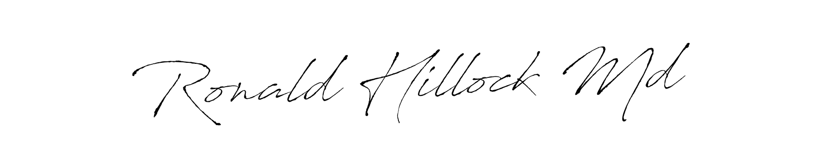 Similarly Antro_Vectra is the best handwritten signature design. Signature creator online .You can use it as an online autograph creator for name Ronald Hillock Md. Ronald Hillock Md signature style 6 images and pictures png