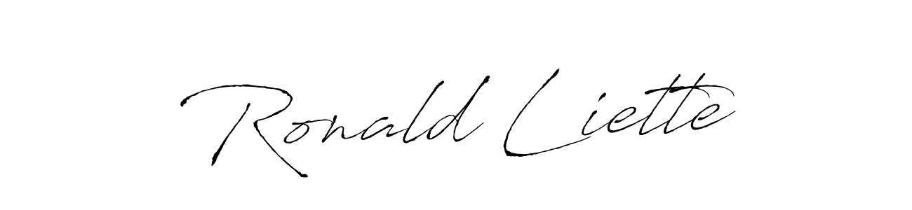 Make a beautiful signature design for name Ronald Liette. Use this online signature maker to create a handwritten signature for free. Ronald Liette signature style 6 images and pictures png