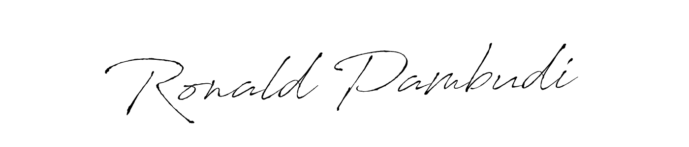 The best way (Antro_Vectra) to make a short signature is to pick only two or three words in your name. The name Ronald Pambudi include a total of six letters. For converting this name. Ronald Pambudi signature style 6 images and pictures png