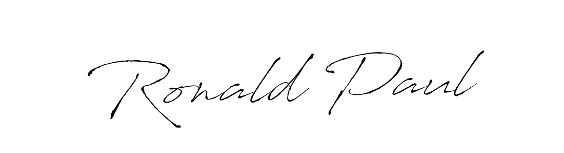 Use a signature maker to create a handwritten signature online. With this signature software, you can design (Antro_Vectra) your own signature for name Ronald Paul. Ronald Paul signature style 6 images and pictures png
