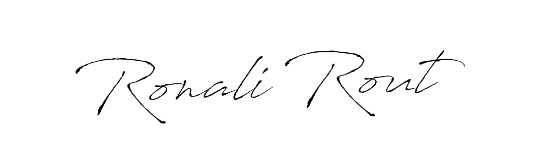 Also we have Ronali Rout name is the best signature style. Create professional handwritten signature collection using Antro_Vectra autograph style. Ronali Rout signature style 6 images and pictures png