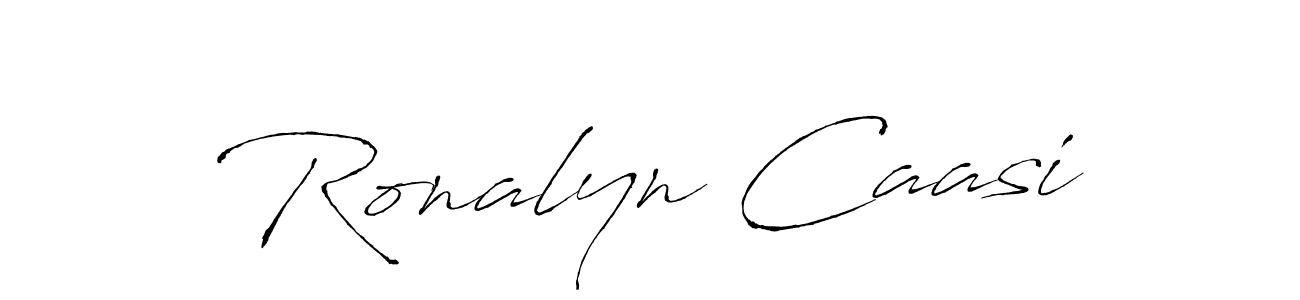Also we have Ronalyn Caasi name is the best signature style. Create professional handwritten signature collection using Antro_Vectra autograph style. Ronalyn Caasi signature style 6 images and pictures png