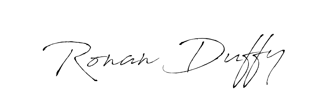 Antro_Vectra is a professional signature style that is perfect for those who want to add a touch of class to their signature. It is also a great choice for those who want to make their signature more unique. Get Ronan Duffy name to fancy signature for free. Ronan Duffy signature style 6 images and pictures png
