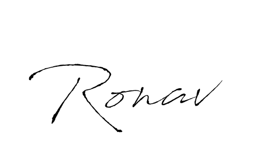 How to make Ronav name signature. Use Antro_Vectra style for creating short signs online. This is the latest handwritten sign. Ronav signature style 6 images and pictures png