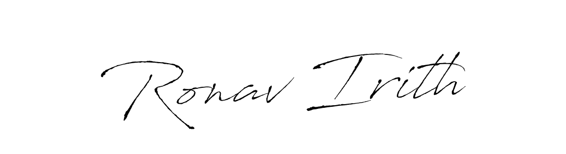 Best and Professional Signature Style for Ronav Irith. Antro_Vectra Best Signature Style Collection. Ronav Irith signature style 6 images and pictures png