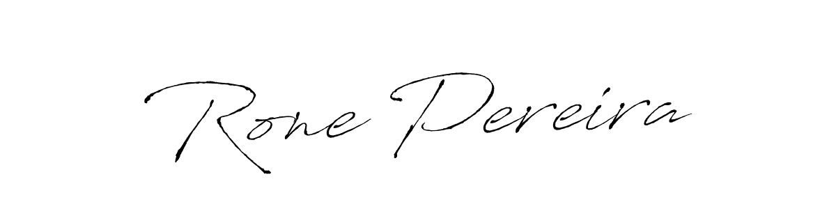Also we have Rone Pereira name is the best signature style. Create professional handwritten signature collection using Antro_Vectra autograph style. Rone Pereira signature style 6 images and pictures png