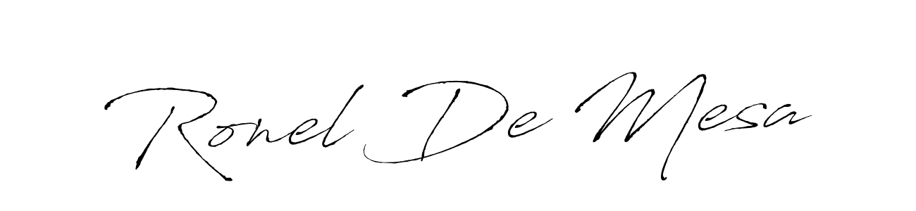 Make a short Ronel De Mesa signature style. Manage your documents anywhere anytime using Antro_Vectra. Create and add eSignatures, submit forms, share and send files easily. Ronel De Mesa signature style 6 images and pictures png