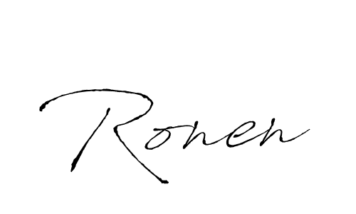 Similarly Antro_Vectra is the best handwritten signature design. Signature creator online .You can use it as an online autograph creator for name Ronen. Ronen signature style 6 images and pictures png