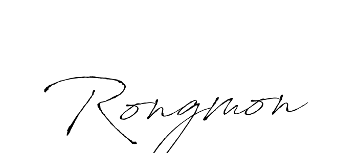 Antro_Vectra is a professional signature style that is perfect for those who want to add a touch of class to their signature. It is also a great choice for those who want to make their signature more unique. Get Rongmon name to fancy signature for free. Rongmon signature style 6 images and pictures png