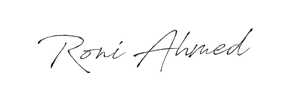 Best and Professional Signature Style for Roni Ahmed. Antro_Vectra Best Signature Style Collection. Roni Ahmed signature style 6 images and pictures png