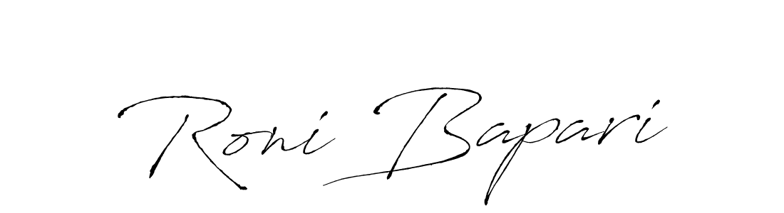 Check out images of Autograph of Roni Bapari name. Actor Roni Bapari Signature Style. Antro_Vectra is a professional sign style online. Roni Bapari signature style 6 images and pictures png