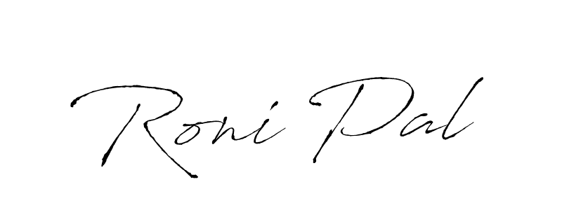 Roni Pal stylish signature style. Best Handwritten Sign (Antro_Vectra) for my name. Handwritten Signature Collection Ideas for my name Roni Pal. Roni Pal signature style 6 images and pictures png