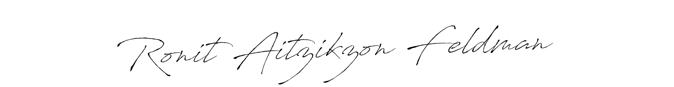 Check out images of Autograph of Ronit Aitzikzon Feldman name. Actor Ronit Aitzikzon Feldman Signature Style. Antro_Vectra is a professional sign style online. Ronit Aitzikzon Feldman signature style 6 images and pictures png