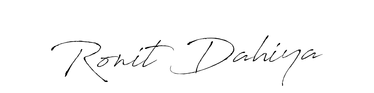 You can use this online signature creator to create a handwritten signature for the name Ronit Dahiya. This is the best online autograph maker. Ronit Dahiya signature style 6 images and pictures png
