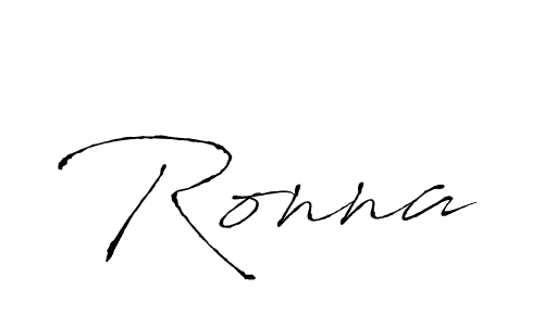 Similarly Antro_Vectra is the best handwritten signature design. Signature creator online .You can use it as an online autograph creator for name Ronna. Ronna signature style 6 images and pictures png