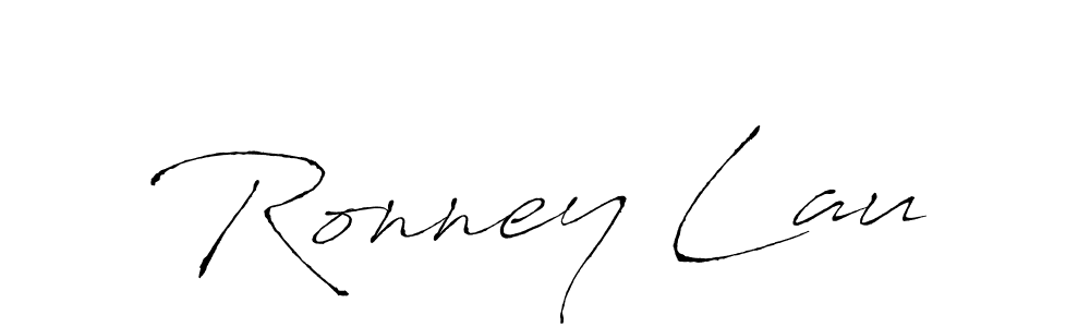 Also we have Ronney Lau name is the best signature style. Create professional handwritten signature collection using Antro_Vectra autograph style. Ronney Lau signature style 6 images and pictures png