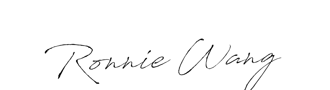 Use a signature maker to create a handwritten signature online. With this signature software, you can design (Antro_Vectra) your own signature for name Ronnie Wang. Ronnie Wang signature style 6 images and pictures png