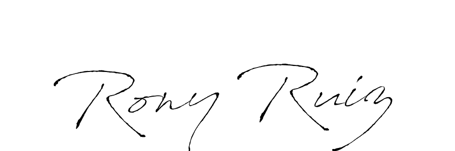 This is the best signature style for the Rony Ruiz name. Also you like these signature font (Antro_Vectra). Mix name signature. Rony Ruiz signature style 6 images and pictures png