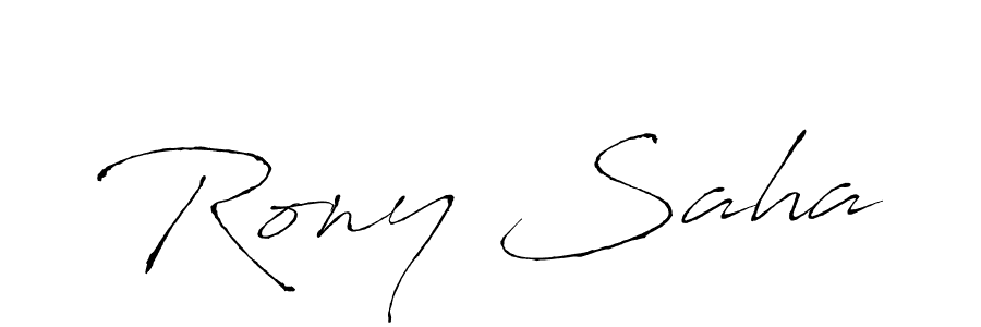 This is the best signature style for the Rony Saha name. Also you like these signature font (Antro_Vectra). Mix name signature. Rony Saha signature style 6 images and pictures png