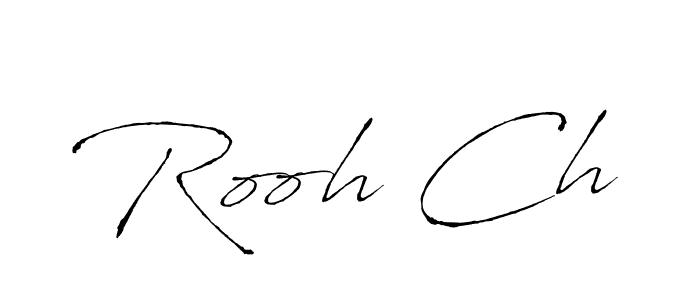 Similarly Antro_Vectra is the best handwritten signature design. Signature creator online .You can use it as an online autograph creator for name Rooh Ch. Rooh Ch signature style 6 images and pictures png