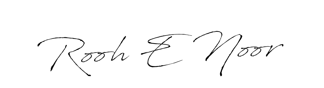 Create a beautiful signature design for name Rooh E Noor. With this signature (Antro_Vectra) fonts, you can make a handwritten signature for free. Rooh E Noor signature style 6 images and pictures png