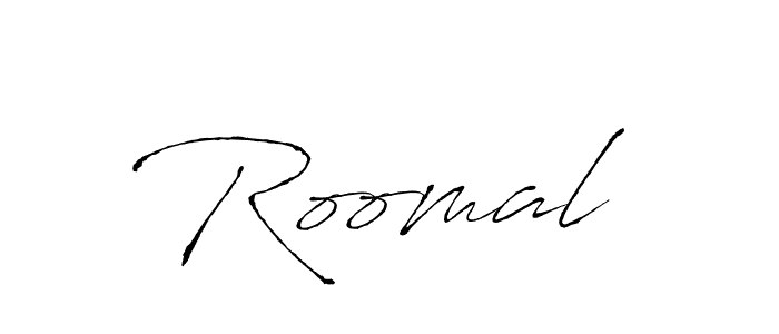 Once you've used our free online signature maker to create your best signature Antro_Vectra style, it's time to enjoy all of the benefits that Roomal  name signing documents. Roomal  signature style 6 images and pictures png