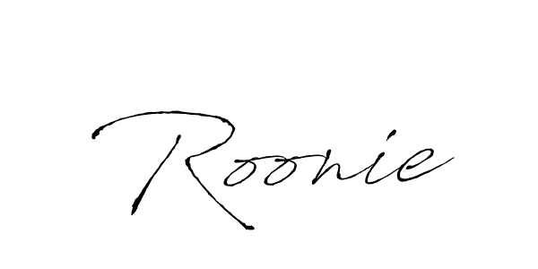 Best and Professional Signature Style for Roonie. Antro_Vectra Best Signature Style Collection. Roonie signature style 6 images and pictures png