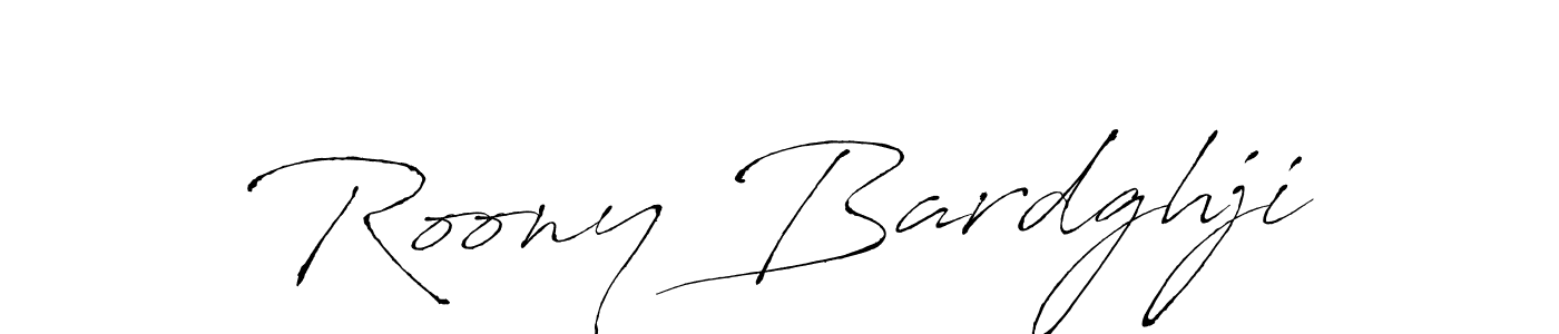 Antro_Vectra is a professional signature style that is perfect for those who want to add a touch of class to their signature. It is also a great choice for those who want to make their signature more unique. Get Roony Bardghji name to fancy signature for free. Roony Bardghji signature style 6 images and pictures png