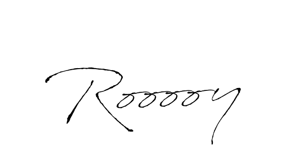 Use a signature maker to create a handwritten signature online. With this signature software, you can design (Antro_Vectra) your own signature for name Rooooy. Rooooy signature style 6 images and pictures png