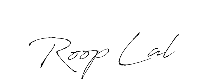 You should practise on your own different ways (Antro_Vectra) to write your name (Roop Lal) in signature. don't let someone else do it for you. Roop Lal signature style 6 images and pictures png