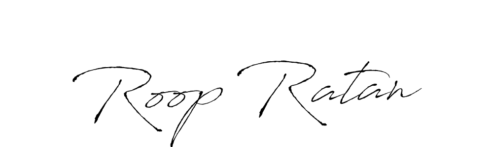 How to make Roop Ratan name signature. Use Antro_Vectra style for creating short signs online. This is the latest handwritten sign. Roop Ratan signature style 6 images and pictures png