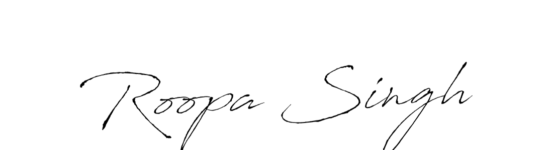 Antro_Vectra is a professional signature style that is perfect for those who want to add a touch of class to their signature. It is also a great choice for those who want to make their signature more unique. Get Roopa Singh name to fancy signature for free. Roopa Singh signature style 6 images and pictures png