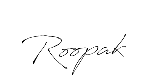 It looks lik you need a new signature style for name Roopak. Design unique handwritten (Antro_Vectra) signature with our free signature maker in just a few clicks. Roopak signature style 6 images and pictures png