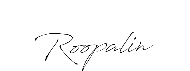 Similarly Antro_Vectra is the best handwritten signature design. Signature creator online .You can use it as an online autograph creator for name Roopalin. Roopalin signature style 6 images and pictures png