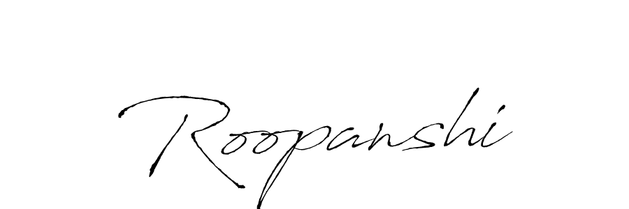 This is the best signature style for the Roopanshi name. Also you like these signature font (Antro_Vectra). Mix name signature. Roopanshi signature style 6 images and pictures png