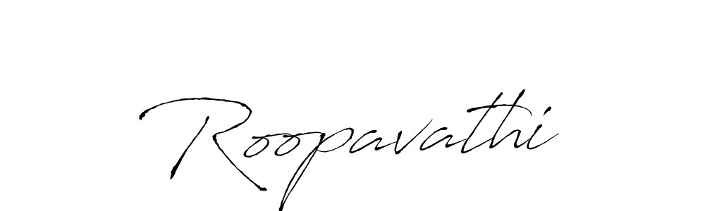 Use a signature maker to create a handwritten signature online. With this signature software, you can design (Antro_Vectra) your own signature for name Roopavathi. Roopavathi signature style 6 images and pictures png