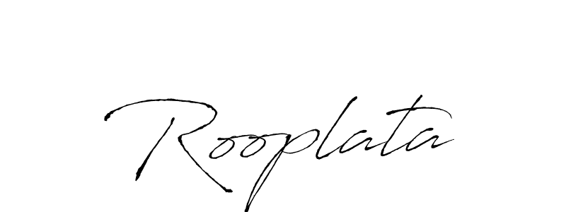 Also we have Rooplata name is the best signature style. Create professional handwritten signature collection using Antro_Vectra autograph style. Rooplata signature style 6 images and pictures png