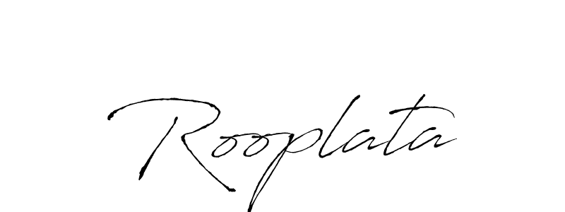 The best way (Antro_Vectra) to make a short signature is to pick only two or three words in your name. The name Rooplata include a total of six letters. For converting this name. Rooplata signature style 6 images and pictures png