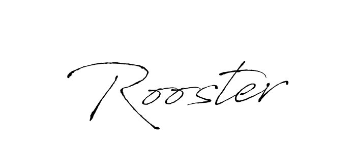 Also we have Rooster name is the best signature style. Create professional handwritten signature collection using Antro_Vectra autograph style. Rooster signature style 6 images and pictures png